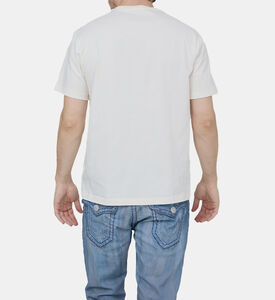 Embroidered Rainbow Stitch T-shirt Embroidered Rainbow Stitch T-shirt