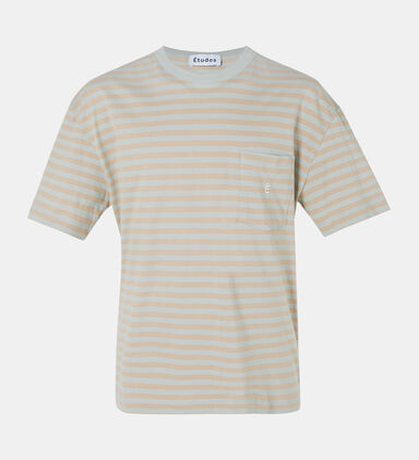 Traffic Accent Striped T-shirt