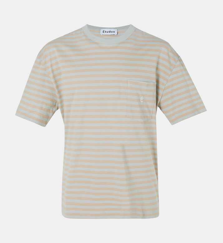 Traffic Accent Striped T-shirt
