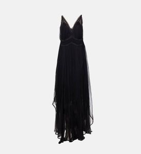 Mes Demoiselles Pleated Sleeveless Flared Dress, Packshot View Mes Demoiselles Pleated Sleeveless Flared Dress, Packshot View