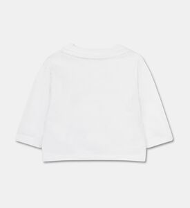 Tartine et Chocolat Dragon-print Long-sleeve T-shirt, Burgundy, 18m, Packshot View