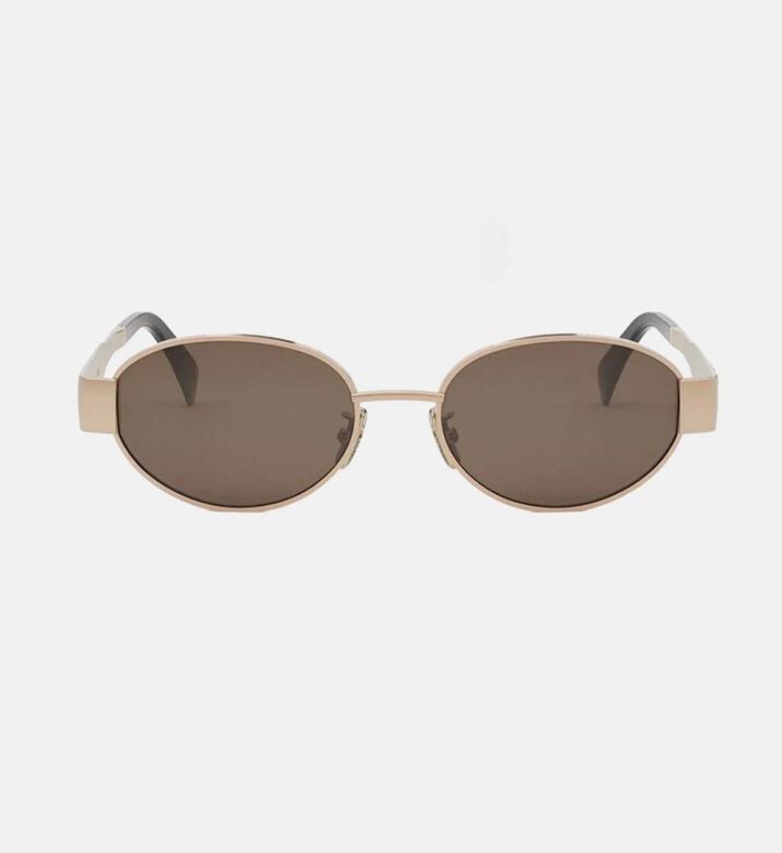 Celine Classic Oval Frame Sunglasses 54, Rose-gold, Packshot View