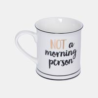 Not A Morning Person Porcelain Mug