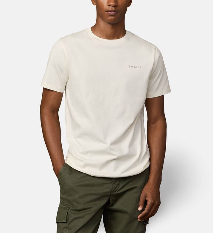 Hackett London Ts Heritage, Off-white, Xl, Model View