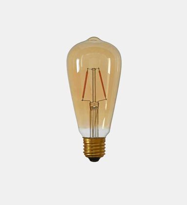 Angelo Glass Angular Amber Led Light