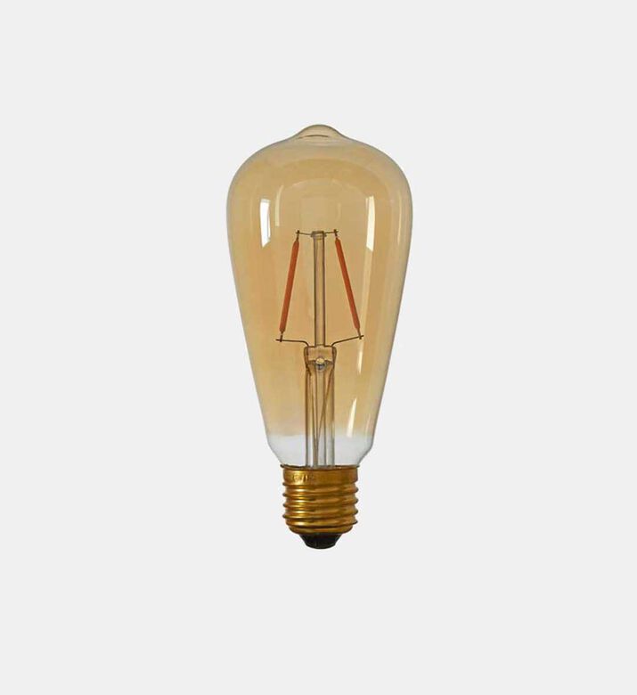 Angelo Glass Angular Amber Led Light