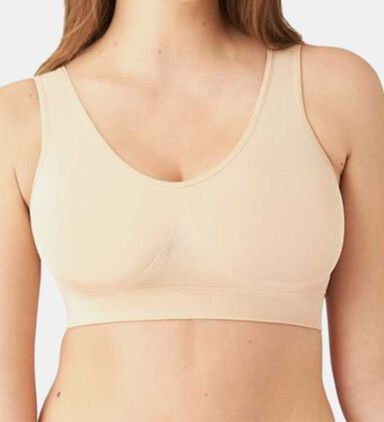 Removable Pads Smooth Wireless Bra