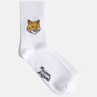 Fox Head-print Socks