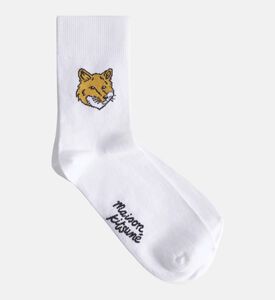 Fox Head-print Socks