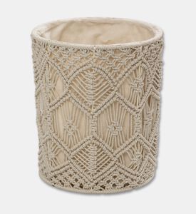 Home Deco and More Romi Cotton Rope Waste Bin, Packshot View