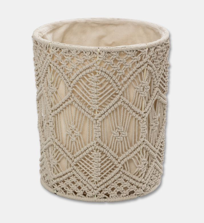 Home Deco and More Romi Cotton Rope Waste Bin, Packshot View