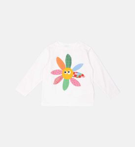 Cotton Flower-print T-shirt Cotton Flower-print T-shirt