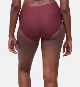 Chantelle Brief, Burgundy, Model View