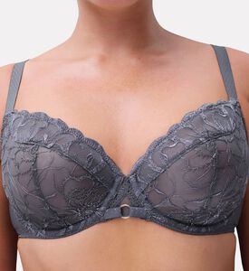 Chantelle Scalloped Edges Embroidered Bra, Model View
