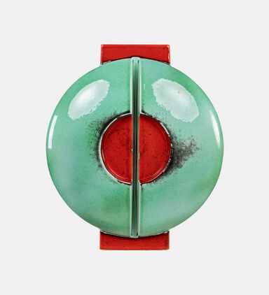 Core Rounded Dual Colored Vase