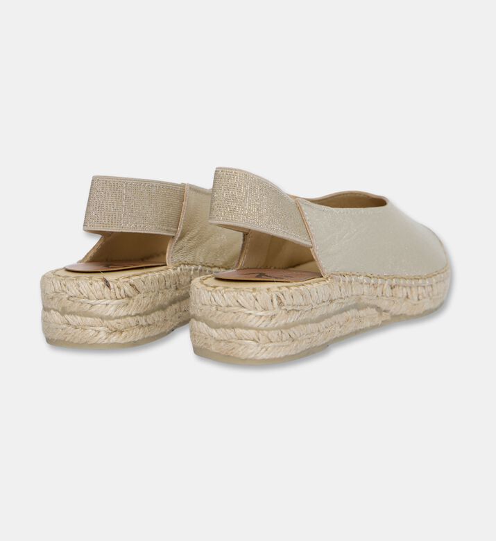 Salvi Shoes Slingback Esp, Gold, Eu-35, Packshot View