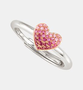 خاتم كريساليس بشكل قلب