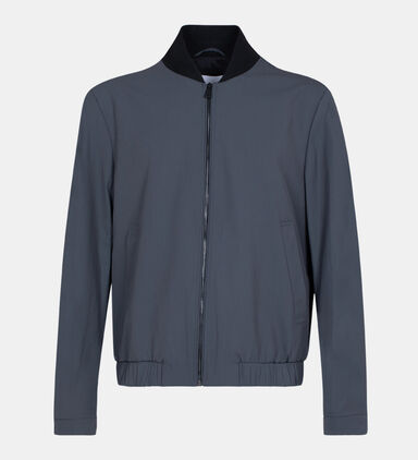 Techno Hero Bomber Wool Jacket