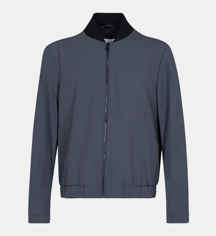 Techno Hero Bomber Wool Jacket