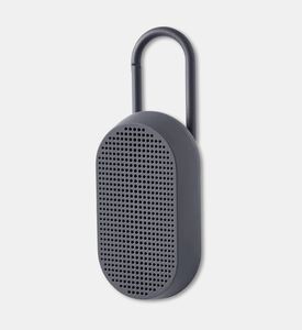 Lexon Design Mino T Bluetooth Speaker, Grey, Packshot View
