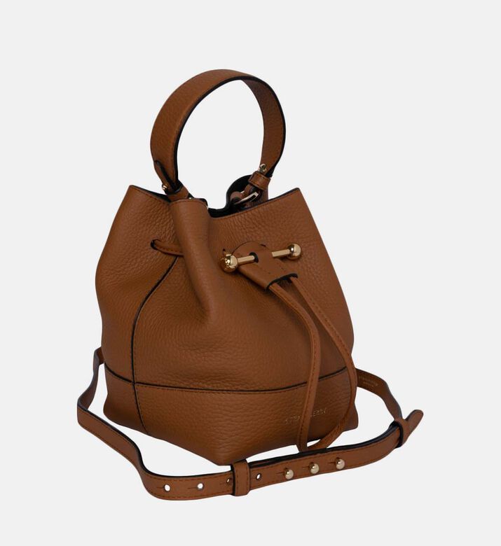 حقيبة دلو جلدية من لانا أوزيت