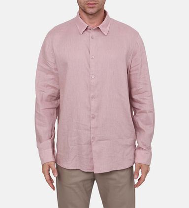 Ramis Linen Cotton Long-sleeve Shirt