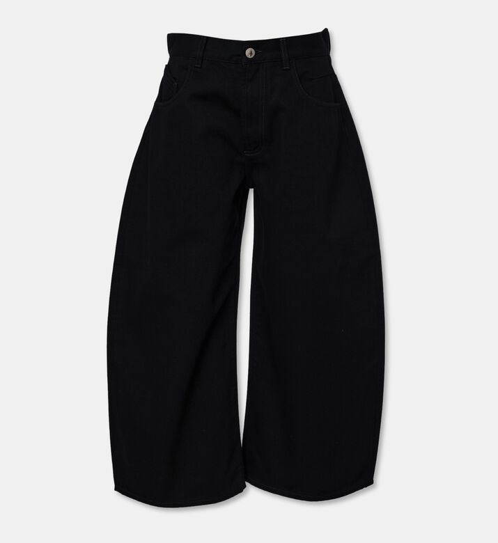 The Attico Denim Ankle-grazing Pants, Packshot View