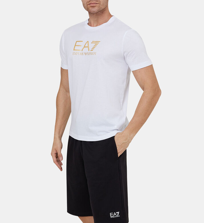 Logo Printed Cotton T-shirt