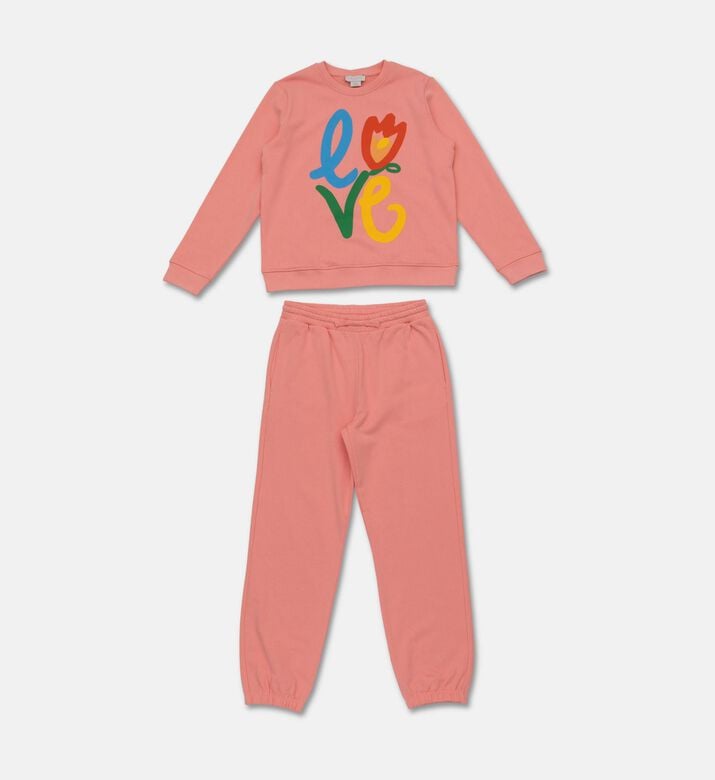 Stella McCartney Floral Graphic Fleece Tracksuit, Packshot View