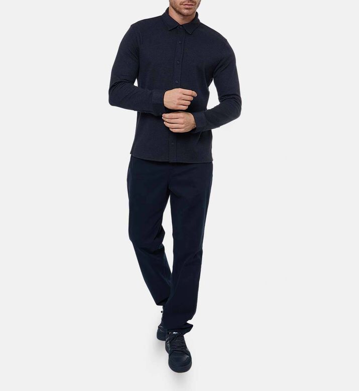 Vince Classic Button Closure Regular-fit Shirt, Model View