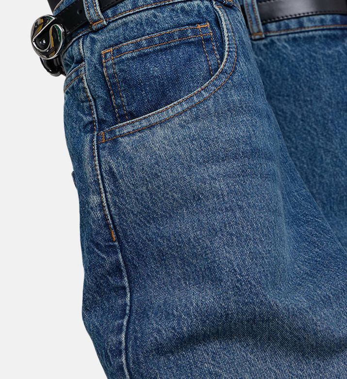 Hybrid Denim-insert Pants