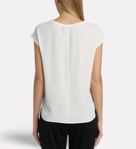 Luisa Spagnoli Battisero Cap-style Shoulders Top, Model View