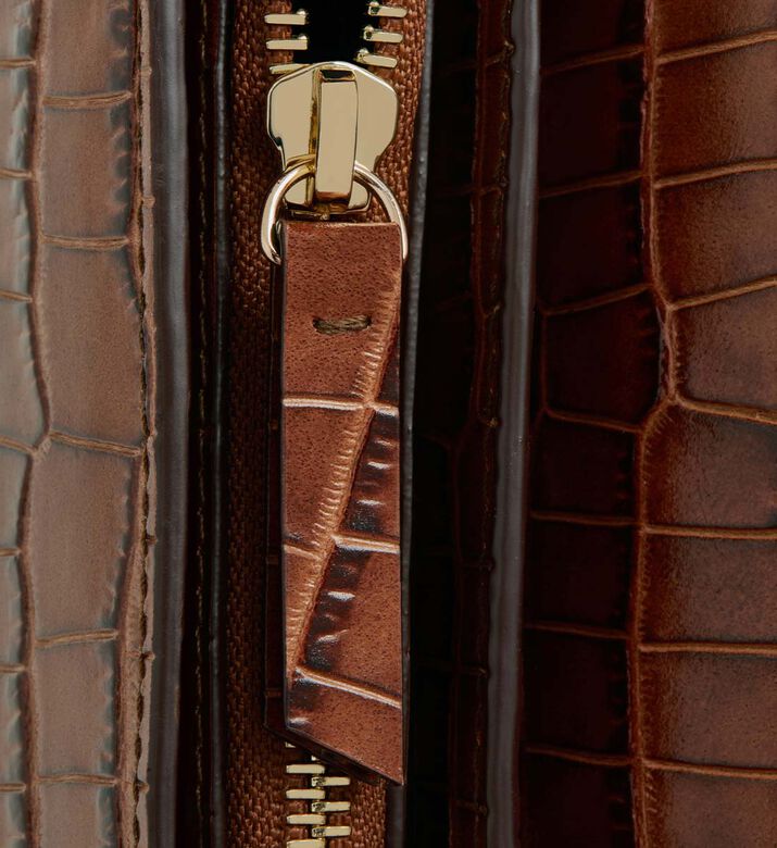 Multrees Omni Croc-embossed Leather Bag