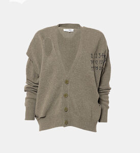 كارديغان بمزيج صوف بلوغو أرقام