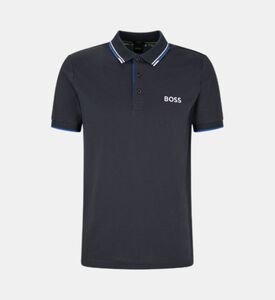 Fine Pique Contrast Polo Shirt