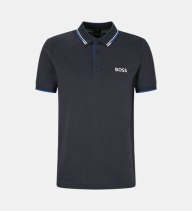 Fine Pique Contrast Polo Shirt
