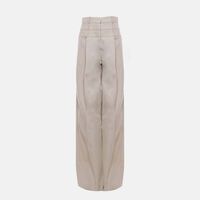 Multi-layered Wool Trousers