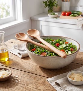Oxo Good Grips Beechwood Salad Server 2-piece Set, Packshot View