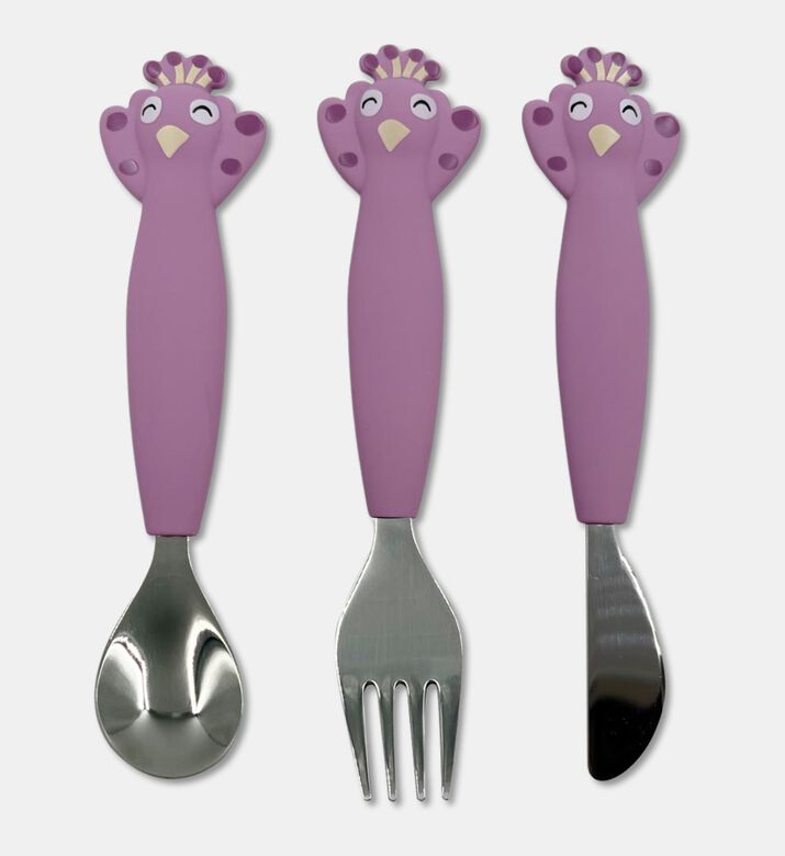 Trixie Ss Cutlery Set Peacock, Packshot View