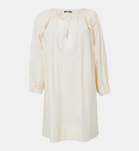 Contemporary Cotton Poplin Short Dress Contemporary Cotton Poplin Short Dress