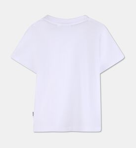 Boss Graphic Jersey Crewneck T-shirt, White, 18m, Packshot View