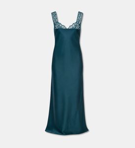Forte-Forte Lace-trim Satin Slip Dress, Packshot View