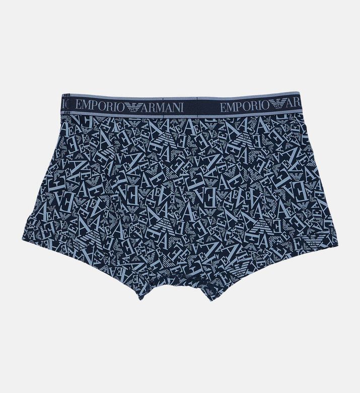 Waist Logo 3-packs Printed Boxers Briefs Set Waist Logo 3-packs Printed Boxers Briefs Set