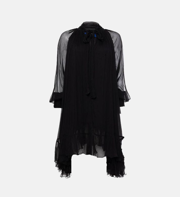 Mes Demoiselles Knot-detail Flared Midi Dress, Packshot View