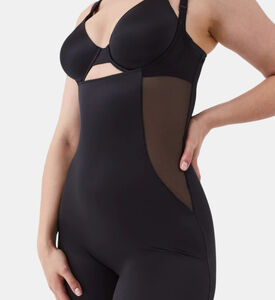 Open-bust Mid-thigh Bodysuit