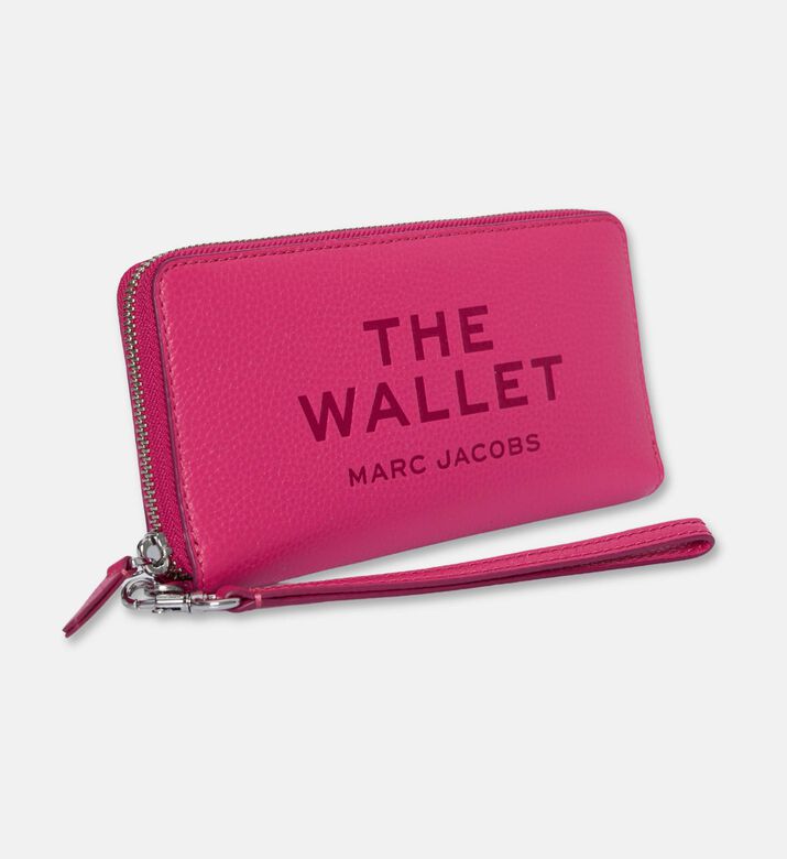 Marc Jacobs Continental Leather Wallet, Light-pink, Packshot View