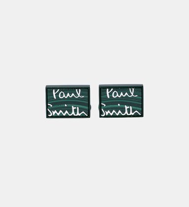 Stone Logo-engraver Cufflink