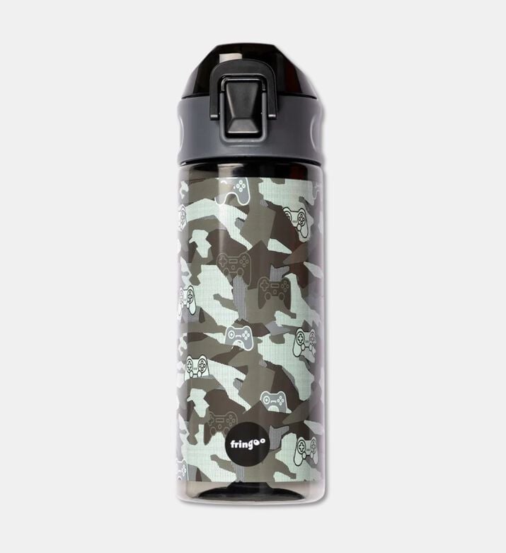 Fringo Game Pad Camo Flip Top Bottle, Packshot View