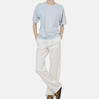 Cotton Dropped Shoulder Loose-fit T-shirt