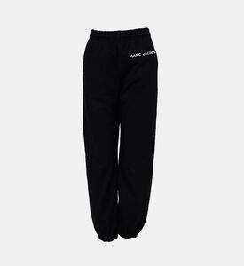 Leg Logo-embroidery Sweatpants